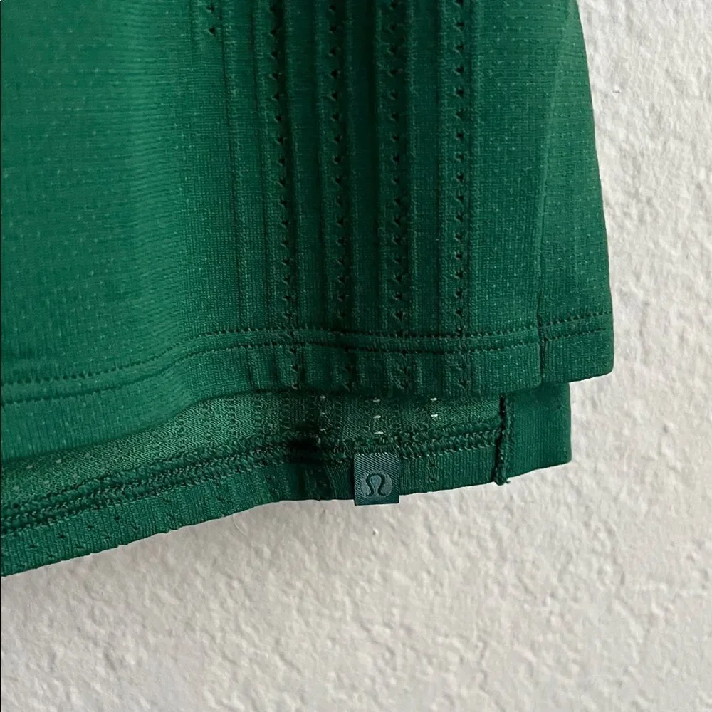 Like New! Lululemon Women's Green Sleeveless Top in Size Unknown